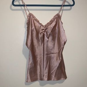MIDI silk camisole